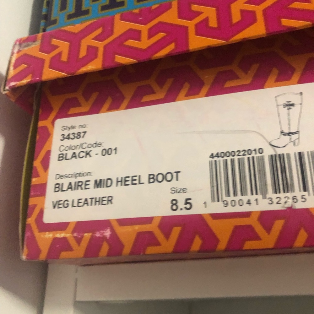 Blair mid heel Tory Burch boots - Picture 2 of 11